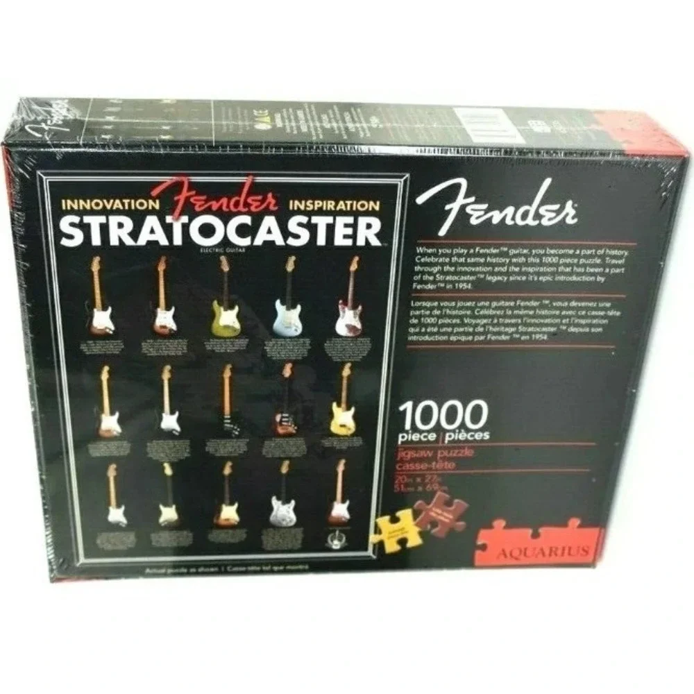 Fender Stratocaster Guitar 1000 piece Jigsaw Puzzle 20